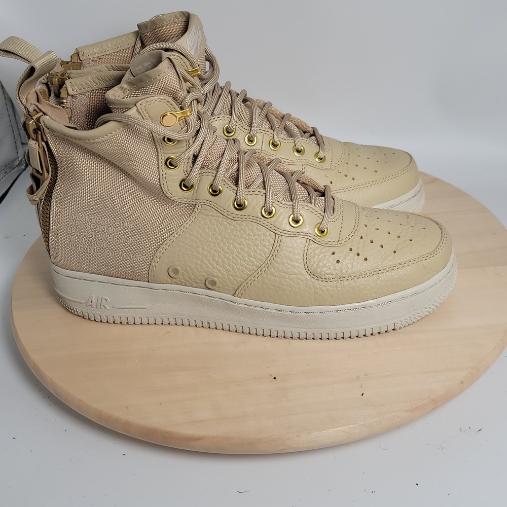 Nike Air Force 1 SF Mid Mushroom 917753-200 Size 9